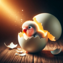 تخم مرغ عشق چند روزه جوجه می شود؟